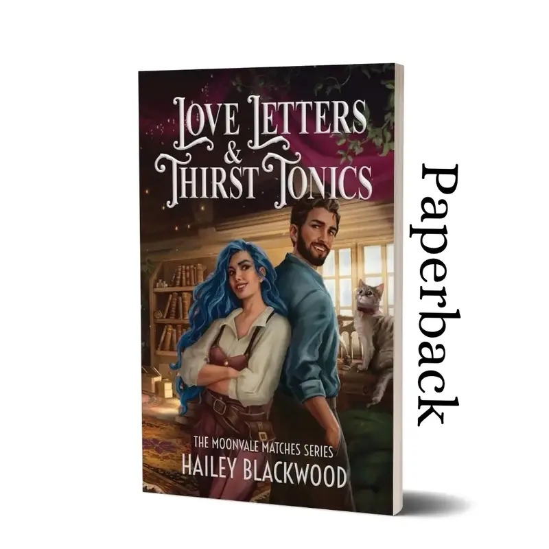 Love Letters and Thirst Tonics Signed Paperback Fiction Books fall book book lover paperback edition romance