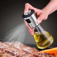 200ml Oil Sprayer, 1 Count Stainless Steel Oil Spray Bottle, Oil Dispenser for Food Cooking, Baking, Barbecue, Modern Home K...