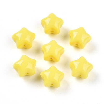 Opaque Acrylic Beads