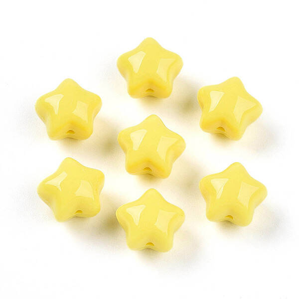 Opaque Acrylic Beads