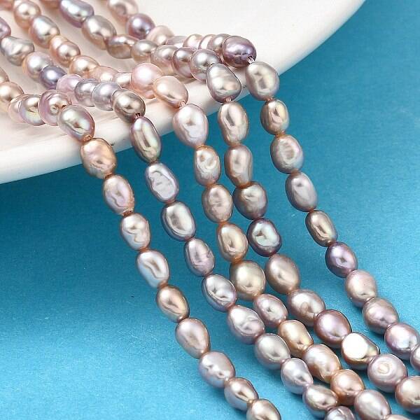 Natural Cultured Freshwater Pearl Beads Strands