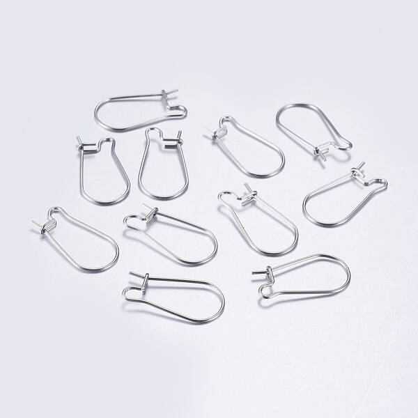 Tarnish Resistant 304 Stainless Steel Hoop Earrings