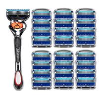 Manual Razor Set, 1 Count Razor Holder with Replaceable Heads, Men's Beard Shaver, Beard Razor, Shaving Tool for Men