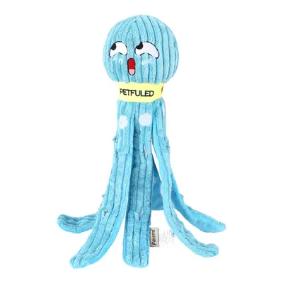 Dog Snuffle Toy Dog Plush Octopus Toys, Dog Puzzle Games Interactive Puppy Toys Chew Toys Slow Feeding Games | Color: Blue
