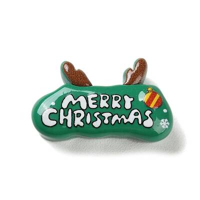 Christmas Theme Opaque Resin Decoden Cabochons