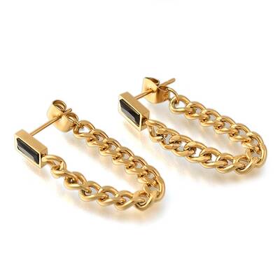Ion Plating(IP) 304 Stainless Stell Studs Earring