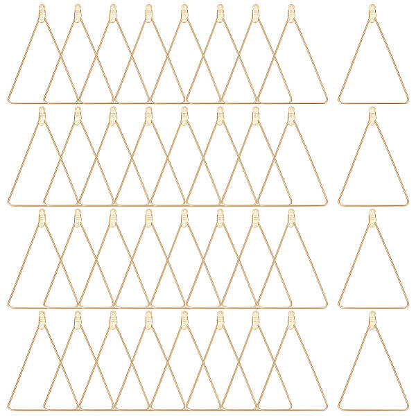 40Pcs Brass Connector Charms