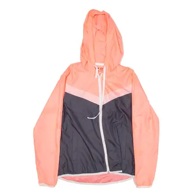 FILA Track Jacket Pink Colourblock Womens XS