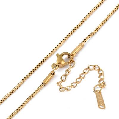 Ion Plating(IP) 201 Stainless Steel Chain Necklaces