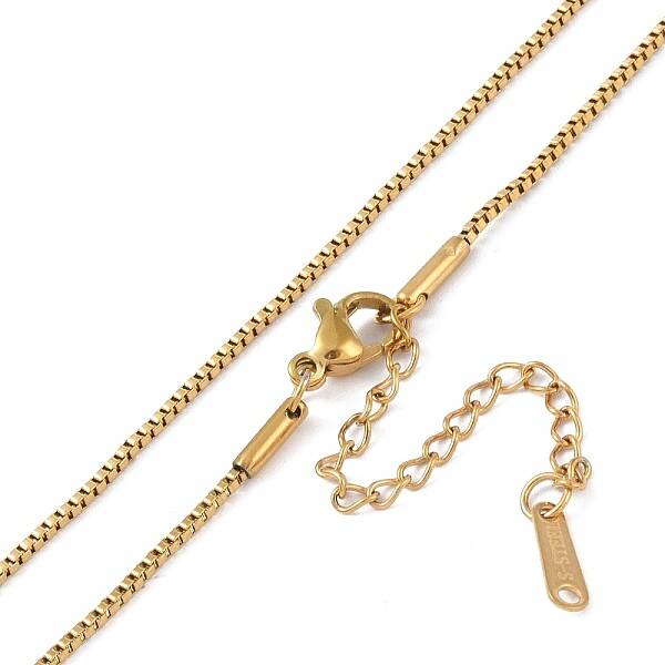 Ion Plating(IP) 201 Stainless Steel Chain Necklaces