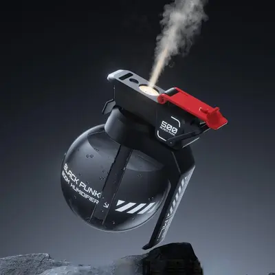 USB Rechargeable Desktop Humidifier, Creative Design Humidifier with Timing Function, Silent Humidifier for Home Office, Elec...