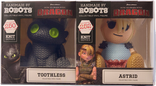 How to Train Your Dragon - Astrid & Toothless Vinyl Figure 2-Pack