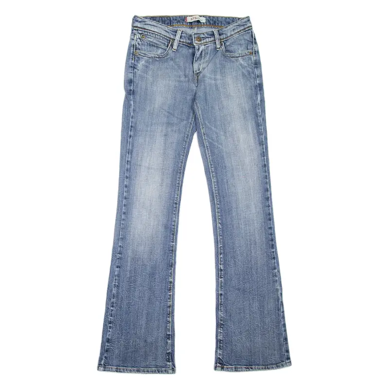 LEVI'S 572 Womens Jeans Blue Regular Bootcut Stone Wash W29 L32