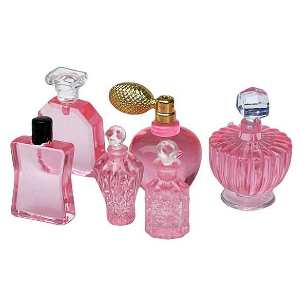 Mini Plastic Perfume Bottle Set Model
