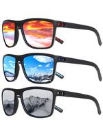 1/3 Pairs Styling Sunglasses for Everyday Use, Cool Polarized Glasses, Square Frames Lightweight Sunglasses with Uvprotection...