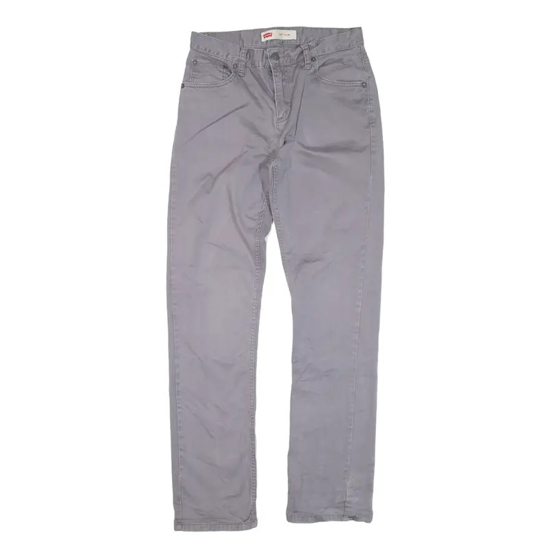LEVI'S 511 Trousers Grey Slim Straight Boys W29 L29