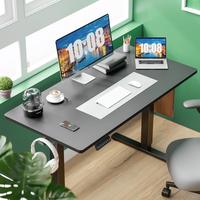 Furnest Furniture Indoor Furniture Desk Electric Adjustable Height Standing Desk - Sit to Stand Up Desk with Splice Board, Ri...