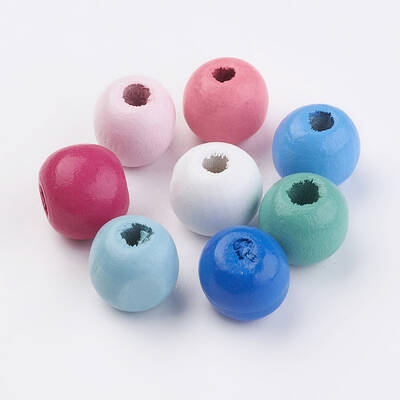 Natural Wood Beads