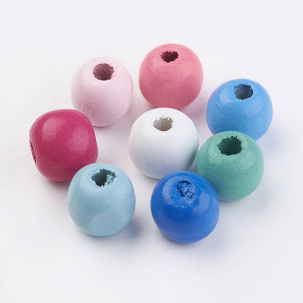 Natural Wood Beads