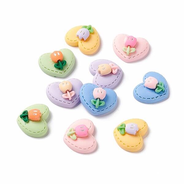 Opaque Resin Cabochons