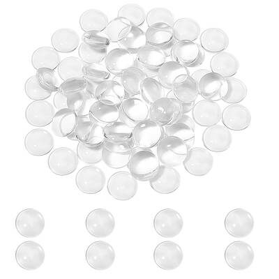 Transparent Glass Cabochons