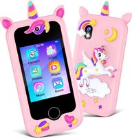 Kids Smart Phone for Toddlers & Children Ages 3-8 - Touchscreen Learning Toy with Educational Games, Perfect Gift for Birthda...