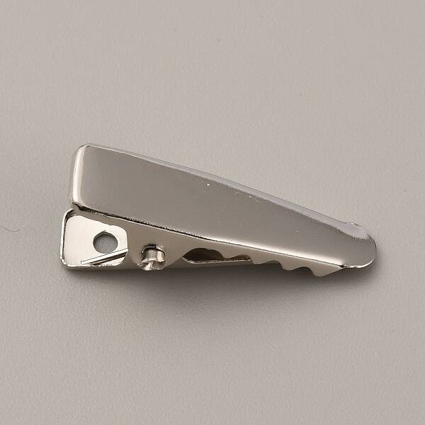 Iron Alligator Hair Clip Findings