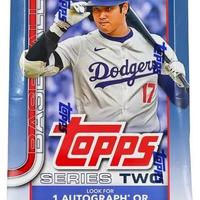 2025 Topps Series 2 Baseball Hobby Box 1 Auto or Mem