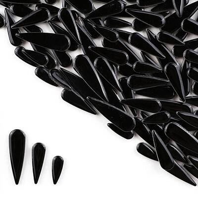 3 Styles Teardrop Shape Porcelain Mosaic Tiles