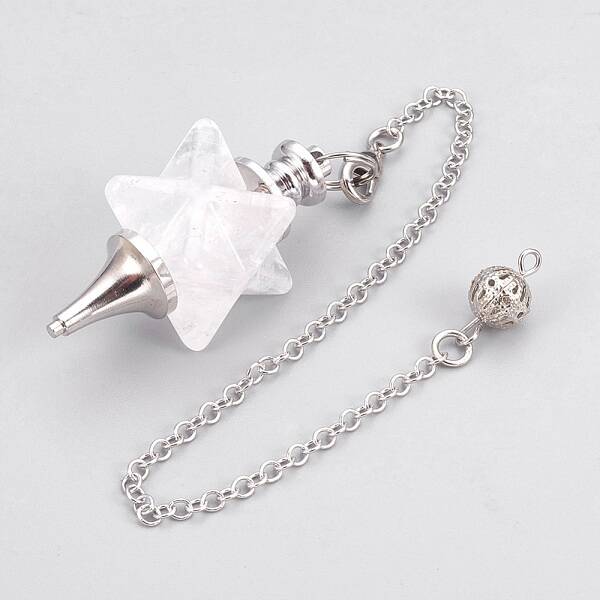 Natural Quartz Crystal Dowsing Pendulums