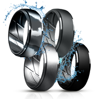 Dersa Silicone Ring for Him - Black, Durable Design, Versatile Accessory, Suitable for Everyday Wear