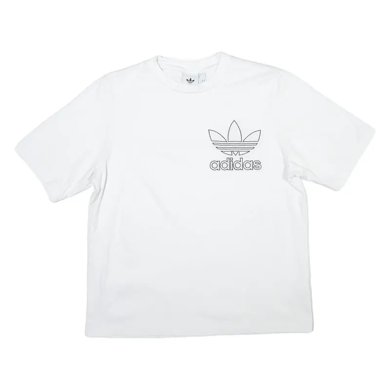 ADIDAS ORIGINALS Mens T-Shirt White M
