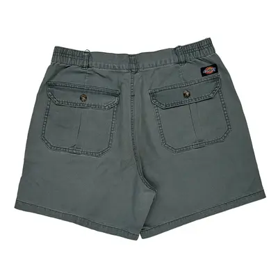 Dickies Cargo Shorts - 31W UK 14 Grey Cotton | size: UK 14