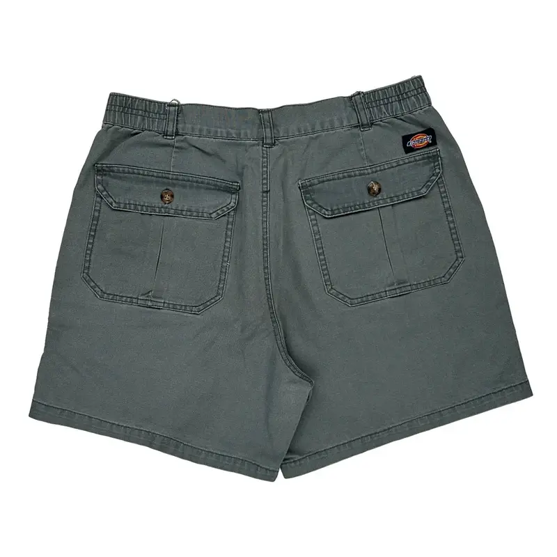 Dickies Cargo Shorts - 31W UK 14 Grey Cotton | size: UK 14