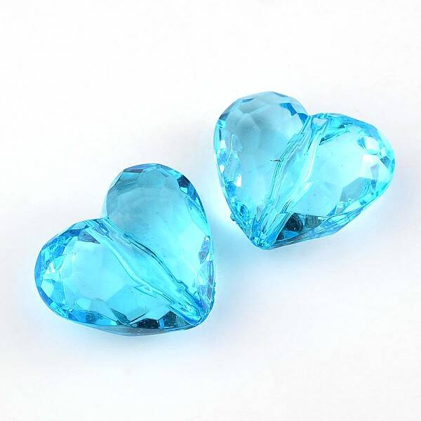 Transparent Acrylic Beads