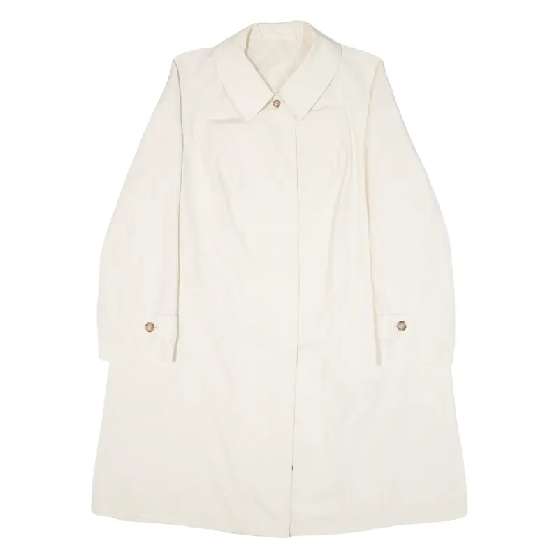 ADMIRAL Womens Trench Coat Cream S
