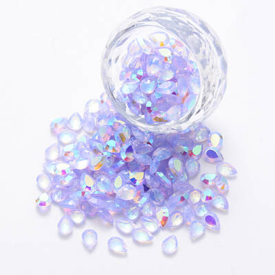 Transparent Resin Rhinestone Cabochons