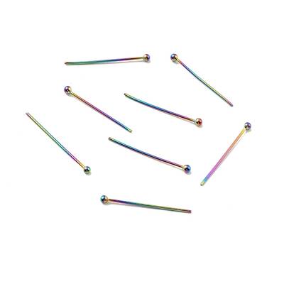 Ion Plating(IP) 304 Stainless Steel Ball Head Pins