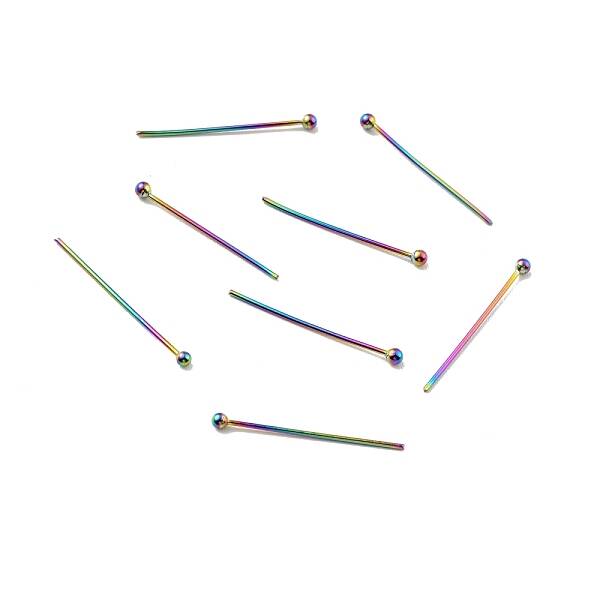 Ion Plating(IP) 304 Stainless Steel Ball Head Pins