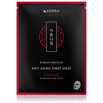 Korika Maschera In Tessuto Anti-Età Korean Heritage (Maschera In Tessuto Anti-Età) 25 G