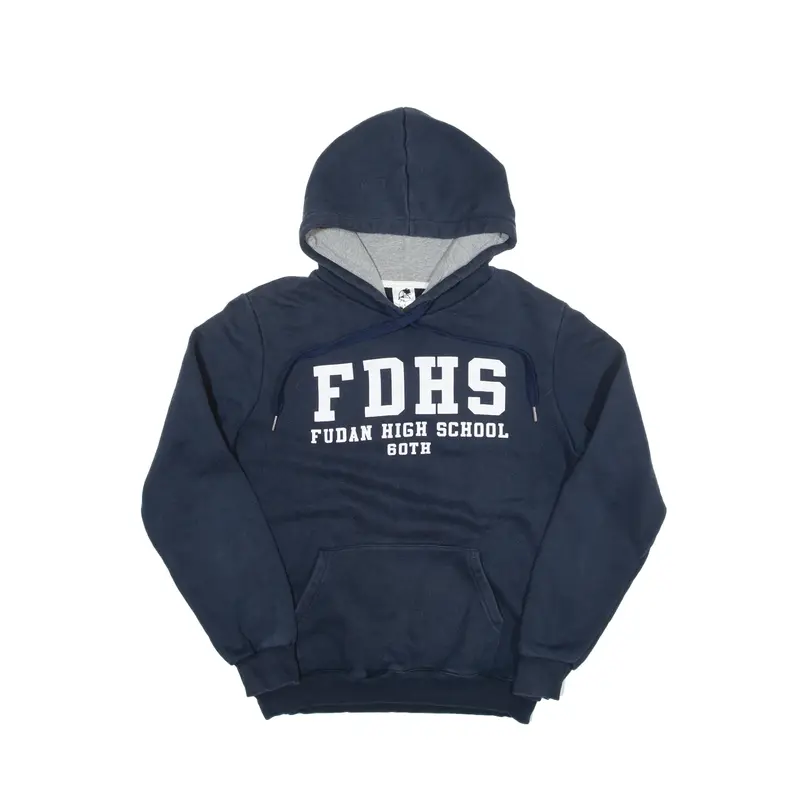 TIPEI SHOP Fudan High School Hoodie Blue Pullover Boys L