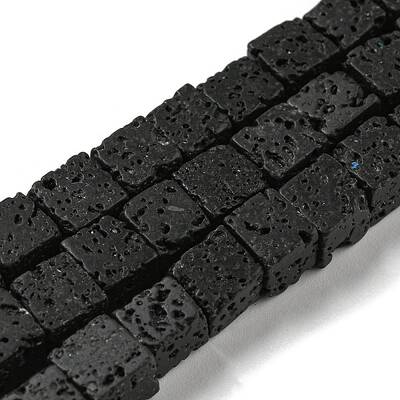 Natural Lava Rock Beads Strands