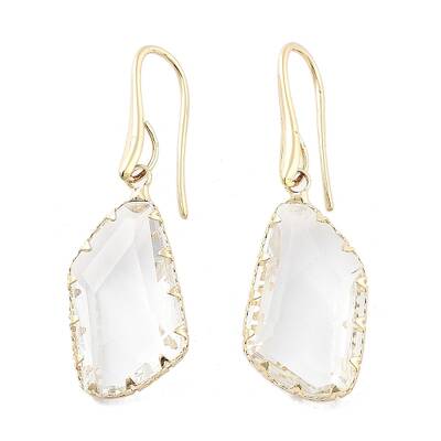 Glass Dangle Earrigns