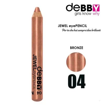 Debby jewel eye pencil 04 bronze metal
