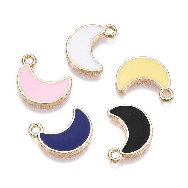Rack Plating Alloy Enamel Charms