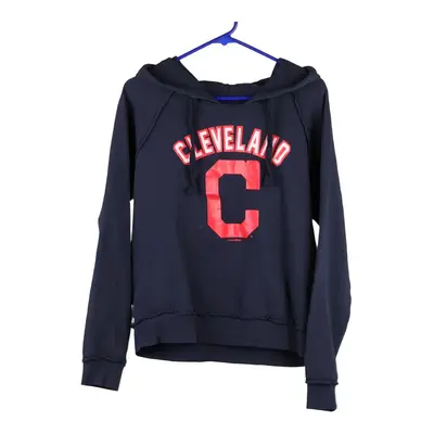 New Era Hoodie - Small Blue Cotton