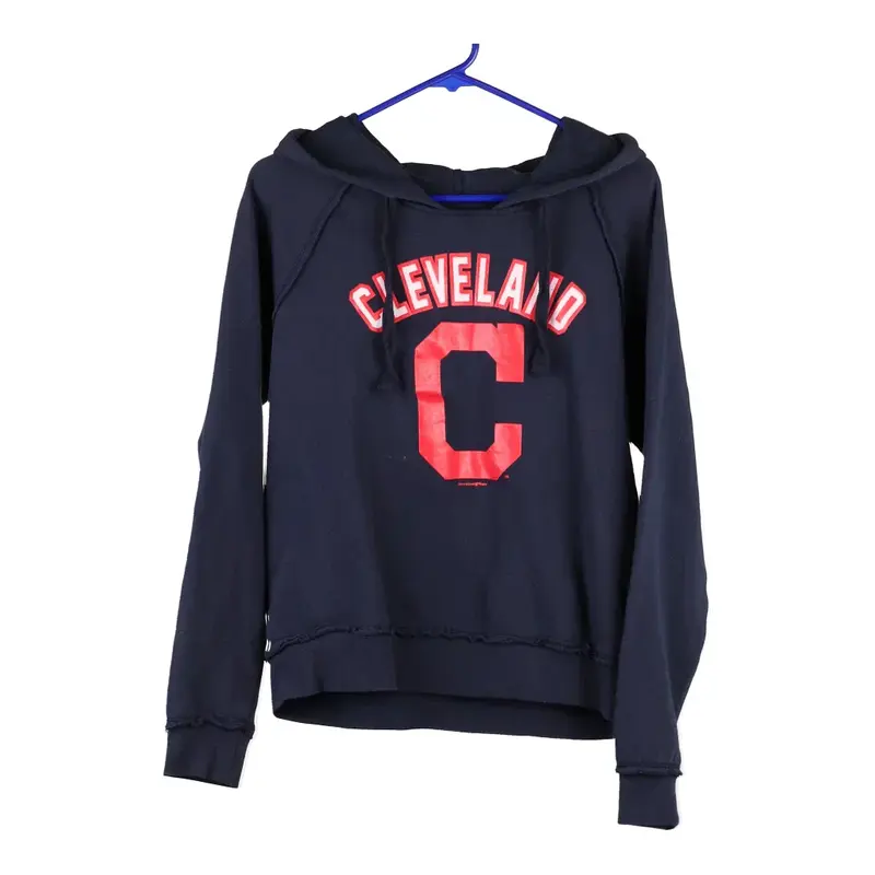 New Era Hoodie - Small Blue Cotton