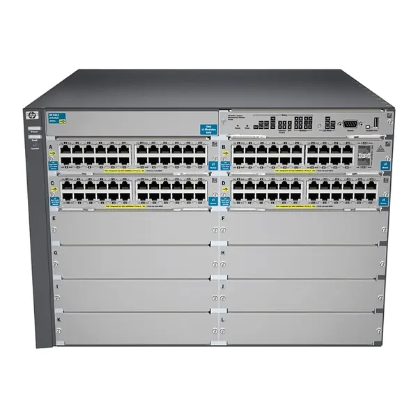 J9532A#ABB HP 5412-92G-PoE+-2xG 92-Port + 2-Port SFP+ Layer 3 Switch