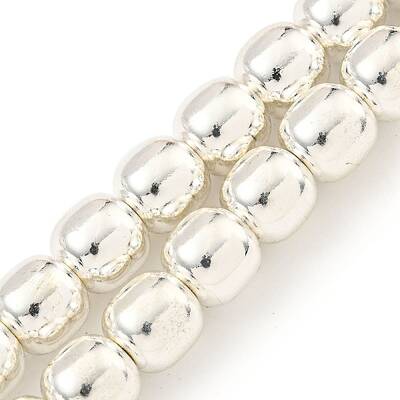 Electroplated Synthetic Non-magnetic Hematite Beads Strands