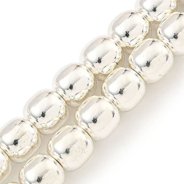 Electroplated Synthetic Non-magnetic Hematite Beads Strands